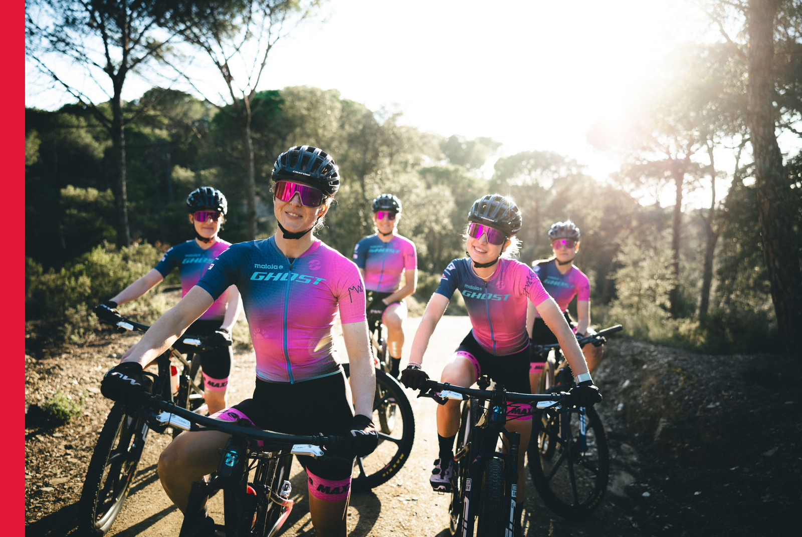 Ghost Factory Racing team partnered with Cadence Nutrition