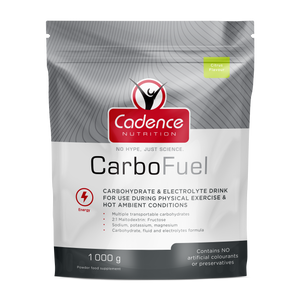 Cadence Nutrition CarboFuel Citrus Doypack.