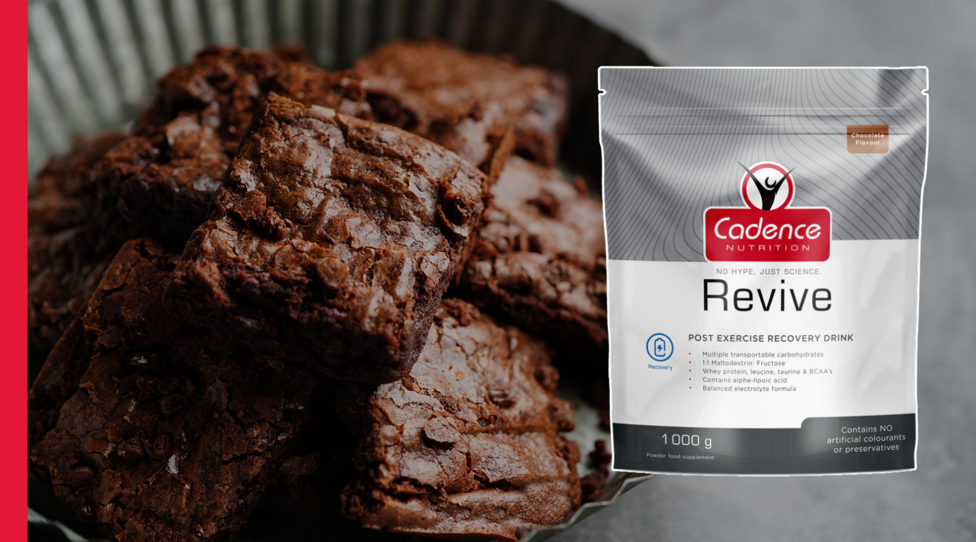 Revive Mix Beetroot Brownies