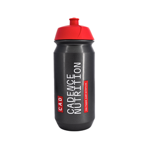 Cadence Nutrition TACX Shiva Bottle: Metallic Grey