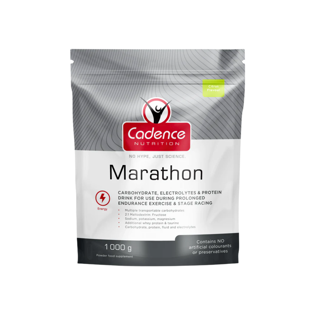 Cadence Nutrition Marathon Citrus Doypack