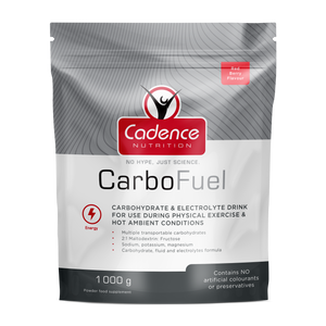 Cadence Nutrition CarboFuel Red Berry Doypack